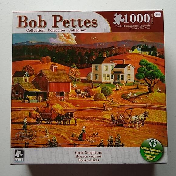 Bob Pettes Collection 'Good Neighbors' Puzzle - Picture 1 of 3